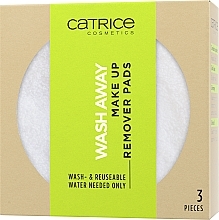 Спонжі для зняття макіяжу - Catrice Wash Away Make Up Remover Pads — фото N3