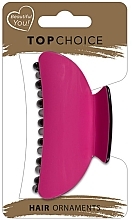 Парфумерія, косметика Заколка-краб для волосся, фуксія, 28458 - Top Choice Hair Claw