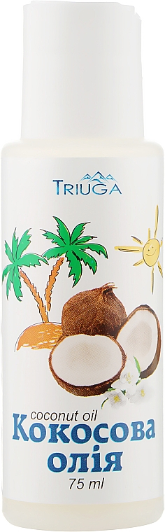 Аюрведическое, профилактическое кокосовое масло, холодного отжима - Triuga