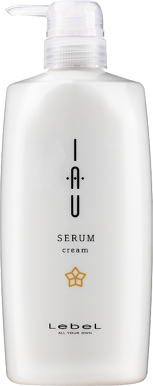 Аромакрем для увлажнения и разглаживания волос - Lebel IAU Serum Cream