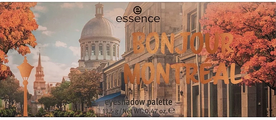 Палетка теней для век - Essence Bonjour Montreal Eyeshadow Palette — фото N1