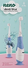 Парфумерія, косметика Електрична зубна щітка для дітей - Neno Denti Blue Electronic Toothbrush For Children