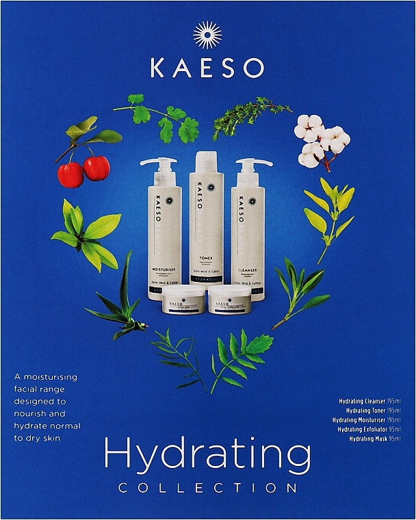 Набор, 5 продуктов - Kaeso Hydrating Collection — фото N1