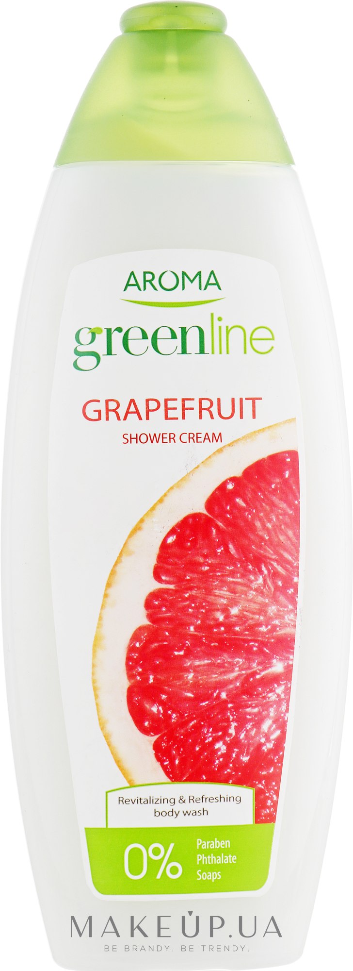 Крем-гель для душу "Грейпфрут" - Aroma Greenline Shower Cream "Grapefruit" — фото 400ml