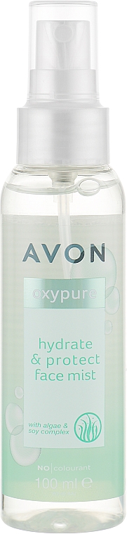 Антиоксидантний спрей для обличчя - Avon Oxypure Hydrate&Protect Face Mist — фото N1