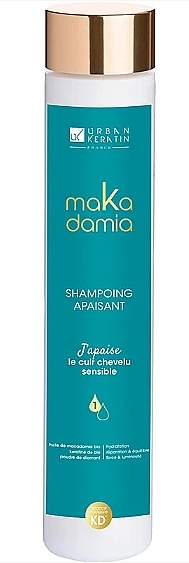 Шампунь для чувствительной кожи головы - Urban Keratin Makadamia Shampoo — фото N1