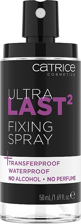 Фіксувальний спрей - Catrice Fixative Spray Waterproof Ultra Last2 — фото N2