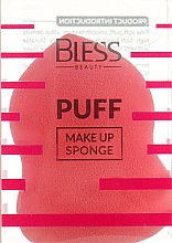 Духи, Парфюмерия, косметика Спонж грушевидный, кораловый - Bless Beauty PUFF Make Up Sponge