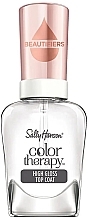 Духи, Парфюмерия, косметика Верхнее покрытие для ногтей - Sally Hansen Color Therapy High Gloss Top Coat 553