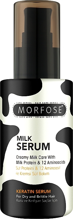 Молочная сыворотка для волос - Morfose Milk Therapy Serum — фото N1
