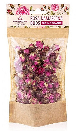 Ароматизувальні бутони - Bulgarian Rose Rosa Damascena Organic Dry Buds — фото N1