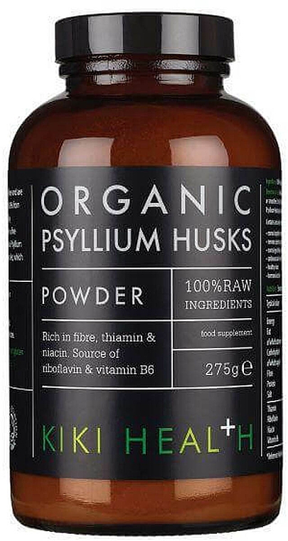 Пищевая добавка "Подорожник" - Kiki Health Organic Psyllium Husk Powder — фото N1