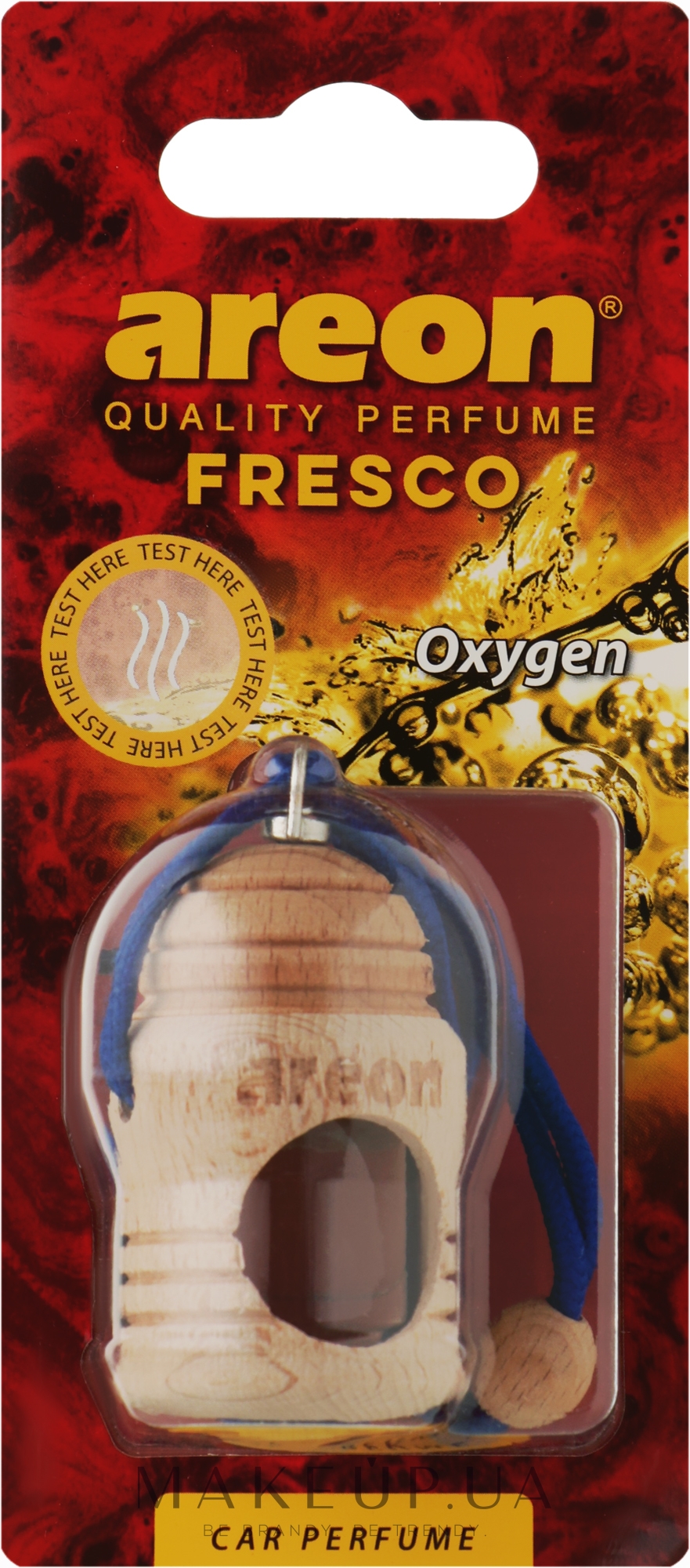 Ароматизатор для авто "Кисень" - Areon Fresco Oxygen — фото 4ml