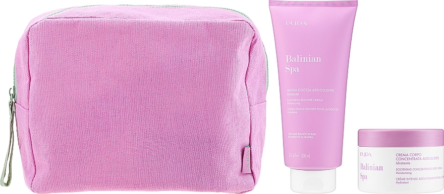 Набор - Pupa Balinian Spa Kit 2 (sh/cr/300ml + b/cr/150ml + bag) — фото N2