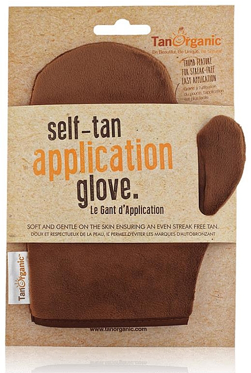 Рукавиця для нанесення автозасмаги - TanOrganic Luxury Self Tan Application Glove — фото N1
