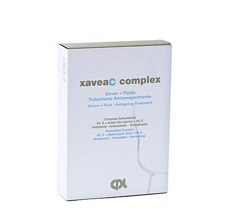 УЦІНКА Набір - Asacpharma Xavea C Complex Anti-Aging Treatment Serum + Fluid (ser/15ml + fluid/30ml) * — фото N2