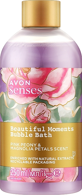 Avon Senses Beautiful Moments Bubble Bath - Піна для ванни  — фото N1