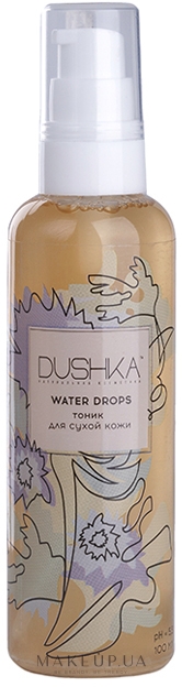 Тонік для сухої шкіри обличчя "Water drops" - Dushka — фото 100ml