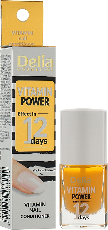 Вітамінний кондиціонер для нігтів - Delia Cosmetics Power Of Vitamins Nail Conditioner — фото N2
