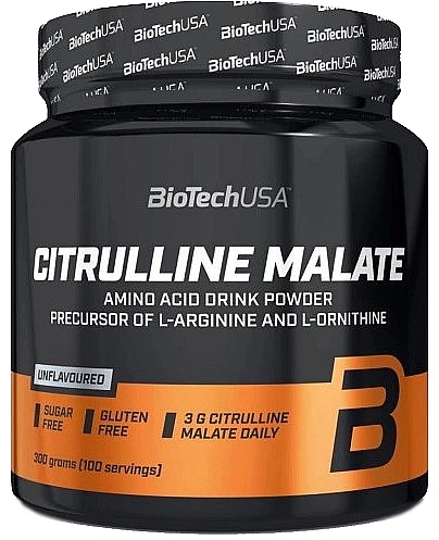 Комплекс амінокислот у порошку без смаку - BioTechUSA Citrulline Malate Amino Acid Drink Powder — фото N1