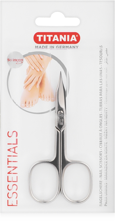 Ножиці для нігтів (1050/11N B) - Titania — фото N1