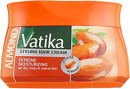 Духи, Парфюмерия, косметика Крем для волос увлажняющий - Dabur Vatika Naturals Extreme Moisturizing 