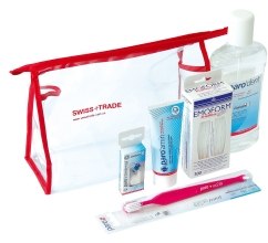 Духи, Парфюмерия, косметика УЦЕНКА Набор ортодонтический - Swiss Denta (tpst/75ml + tbrsh/1 + balm/500ml + Gel/18ml) *