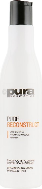 Восстанавливающий шампунь для поврежденных волос - Pura Kosmetica Pure Reconstruct Shampoo — фото N1