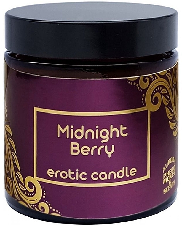 Ароматична свічка - Aurora Midnight Berry Erotic Candle — фото N1