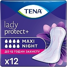 Парфумерія, косметика Урологічні прокладки TENA Lady Maxi Night, 12 шт. - TENA