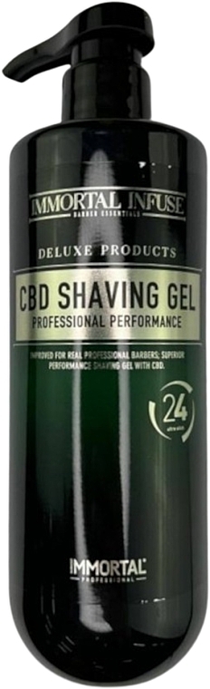 Восстанавливающий гель для бритья - Immortal Infuse CBD Shaving Gel — фото N1