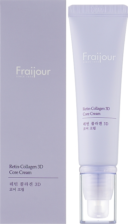Подтягивающий крем для лица с коллагеном и ретинaлeм - Fraijour Retin-Collagen 3D Core Cream — фото N2