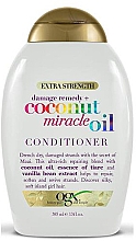 Парфумерія, косметика Кондиціонер для пошкодженого волосся з кокосовим маслом  - OGX Coconut Miracle Oil Conditioner