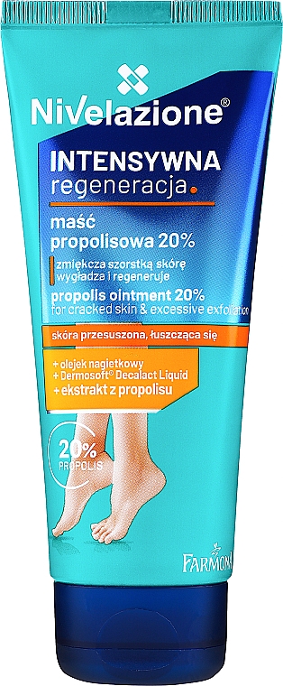 Мазь з прополісом для ніг - Farmona Nivelazione 20% Propolis Ointment for Cracked Skin — фото N3