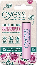 Гигиеническая помада-бальзам для губ "Superfruits" - Oyess Lippenpflege  — фото N1