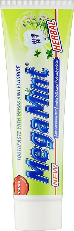Зубная паста - Sts Cosmetics Mega Mint Herbal — фото N1