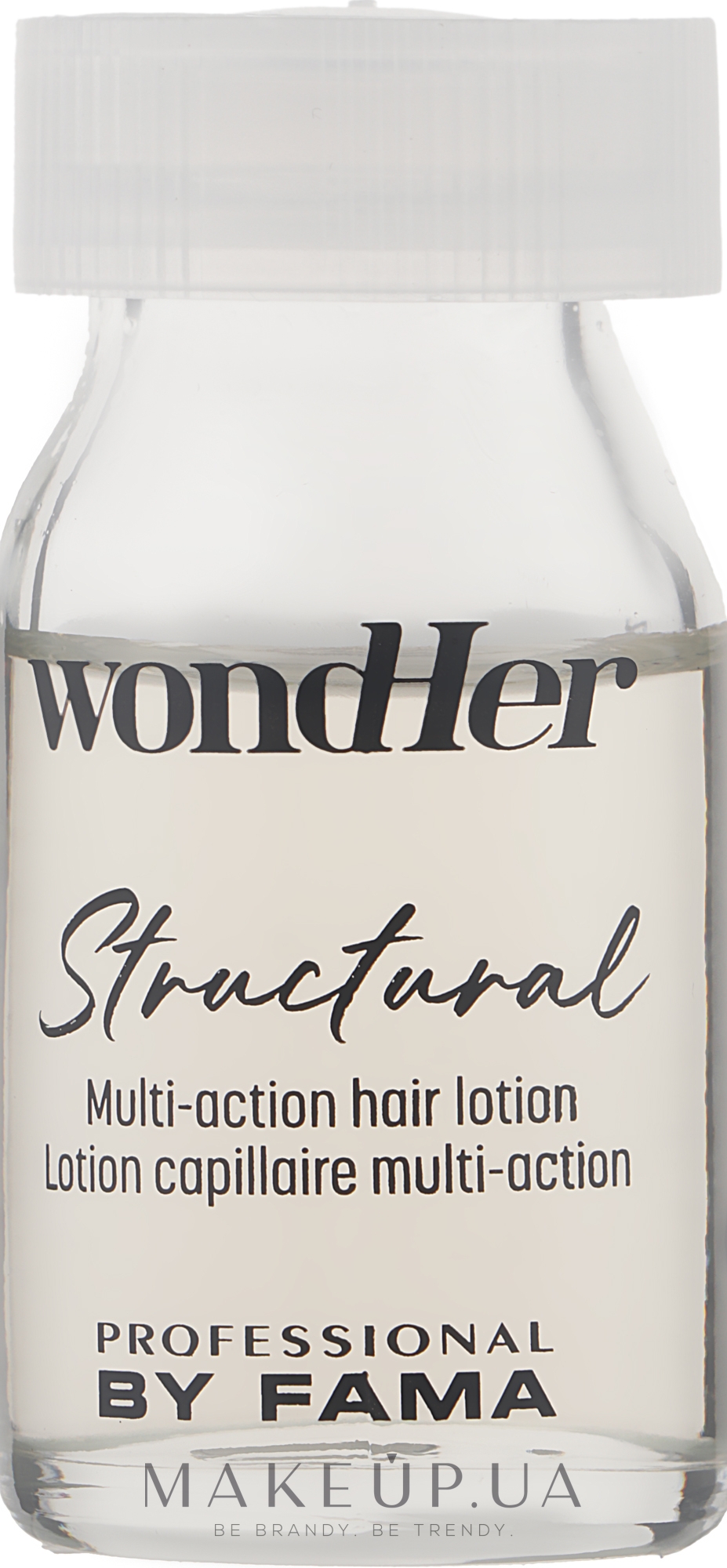 Ампули для відновлення волосся - Professional By Fama Structural Wondher Multi-Action Hair Lotion — фото 1x7ml