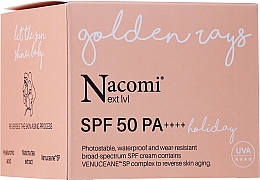 Парфумерія, косметика Сонцезахисний крем для обличчя - Nacomi Next Level Holiday SPF 50 РА++++
