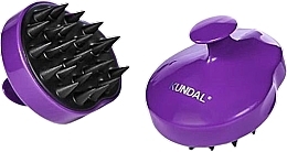 Масажна силіконова щітка для миття голови - Kundal Scalp Massage Shampoo Brush  — фото N2