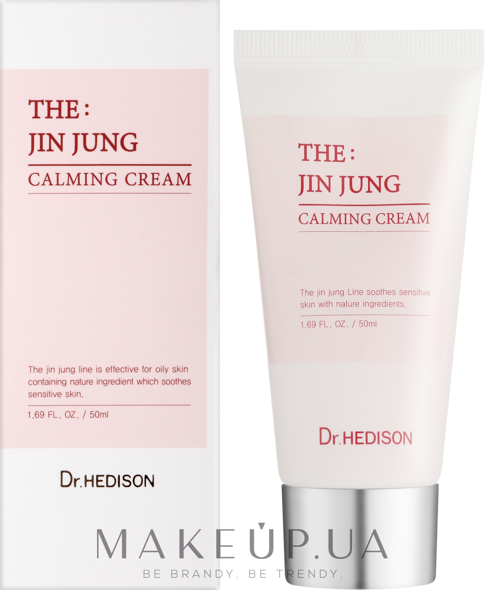 Успокаивающий крем для жирной кожи лица - Dr.Hedison Jin Jung Calming Cream — фото 50ml