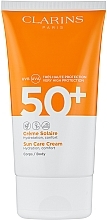 Парфумерія, косметика Сонцезахисний крем для тіла - Clarins Solaire Corps Hydratante Cream SPF 50+