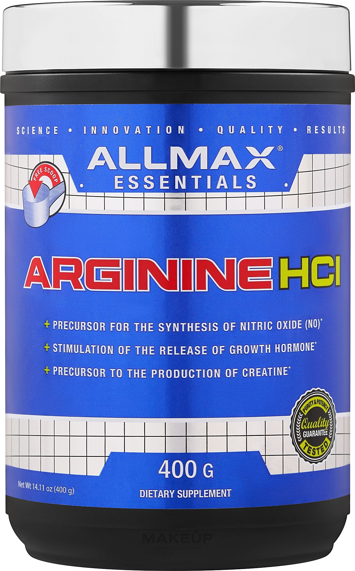 L-аргинин - AllMax Nutrition Arginine HCL — фото 400g