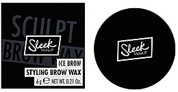 Воск для бровей - Sleek MakeUP Ice Styling Brow Wax — фото N2