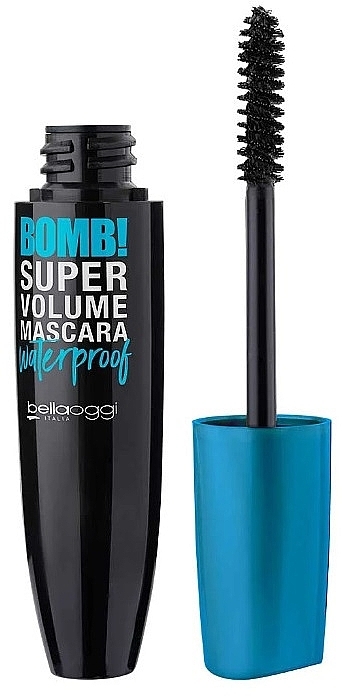 Водостійка туш для вій - Bellaoggi Bomb Super Volume Waterproof Mascara — фото N1