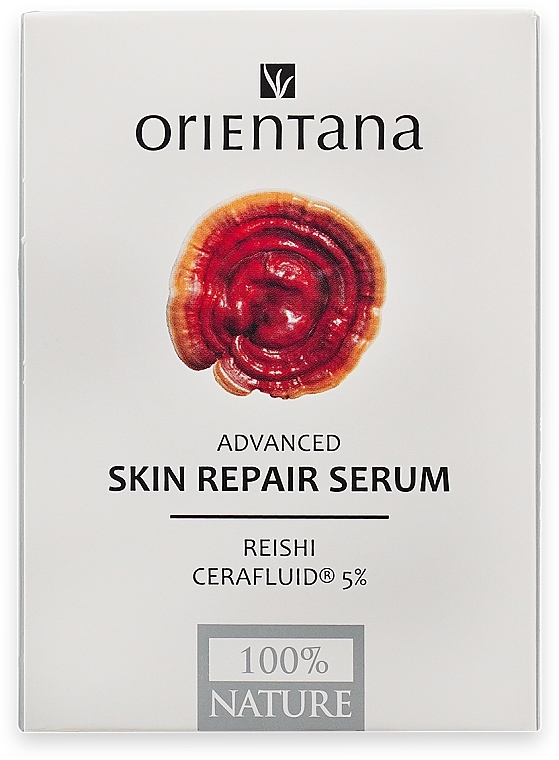 Сироватка для обличчя - Orientana Advanced Skin Repair Serum Reishi Cerafluid 5% — фото N2