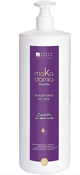 Шампунь для светлых натуральных и окрашенных волос - Urban Keratin Makadamia Shampoo — фото N2