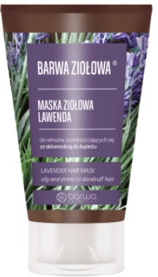 Лавандовая маска для волос - Barwa Lawender Herb Mask — фото N1