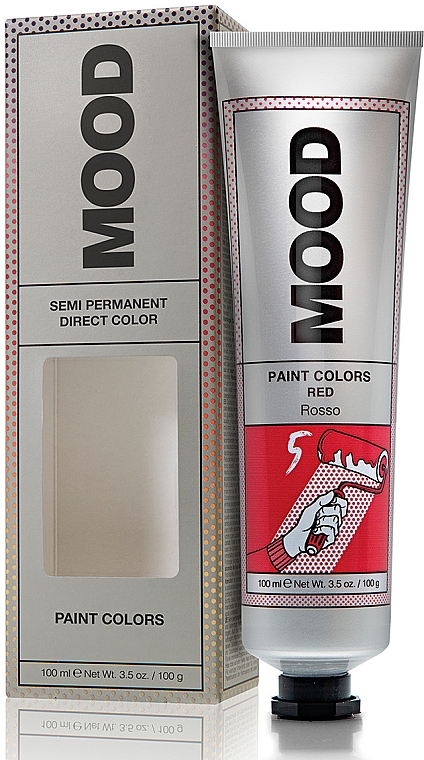 Напівперманентна фарба для яскравих відтінків волосся - Mood Paint Color — фото N3