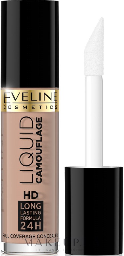 Коректор для обличчя - Eveline Cosmetics Liquid Camouflage HD Long Lasting Formula 24h — фото 07 - Beige