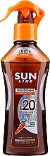 Спрей-масло для швидкої засмаги - Sun Like Deep Tanning Oil SPF 20 New Formula — фото N1